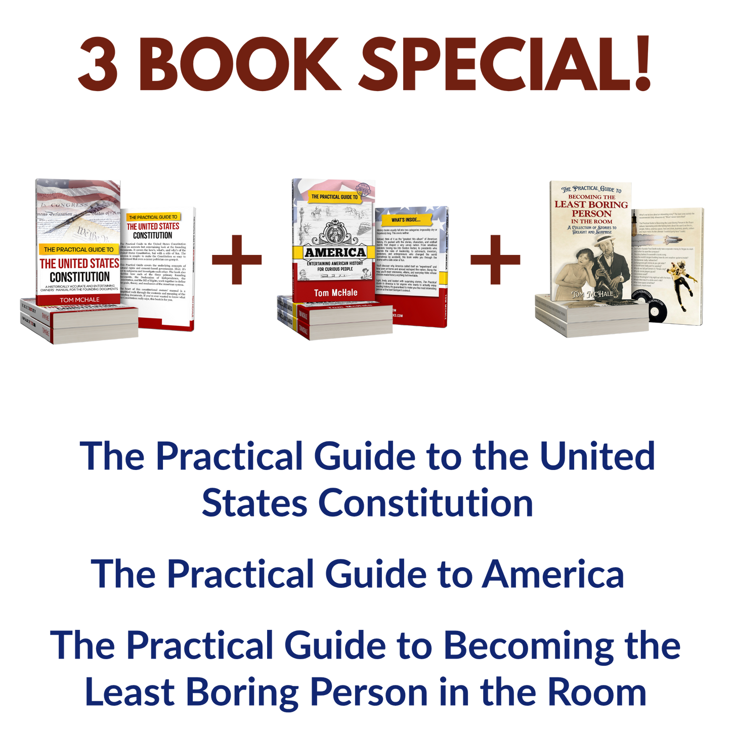 Bundle: Constitution + America + Least Boring Person