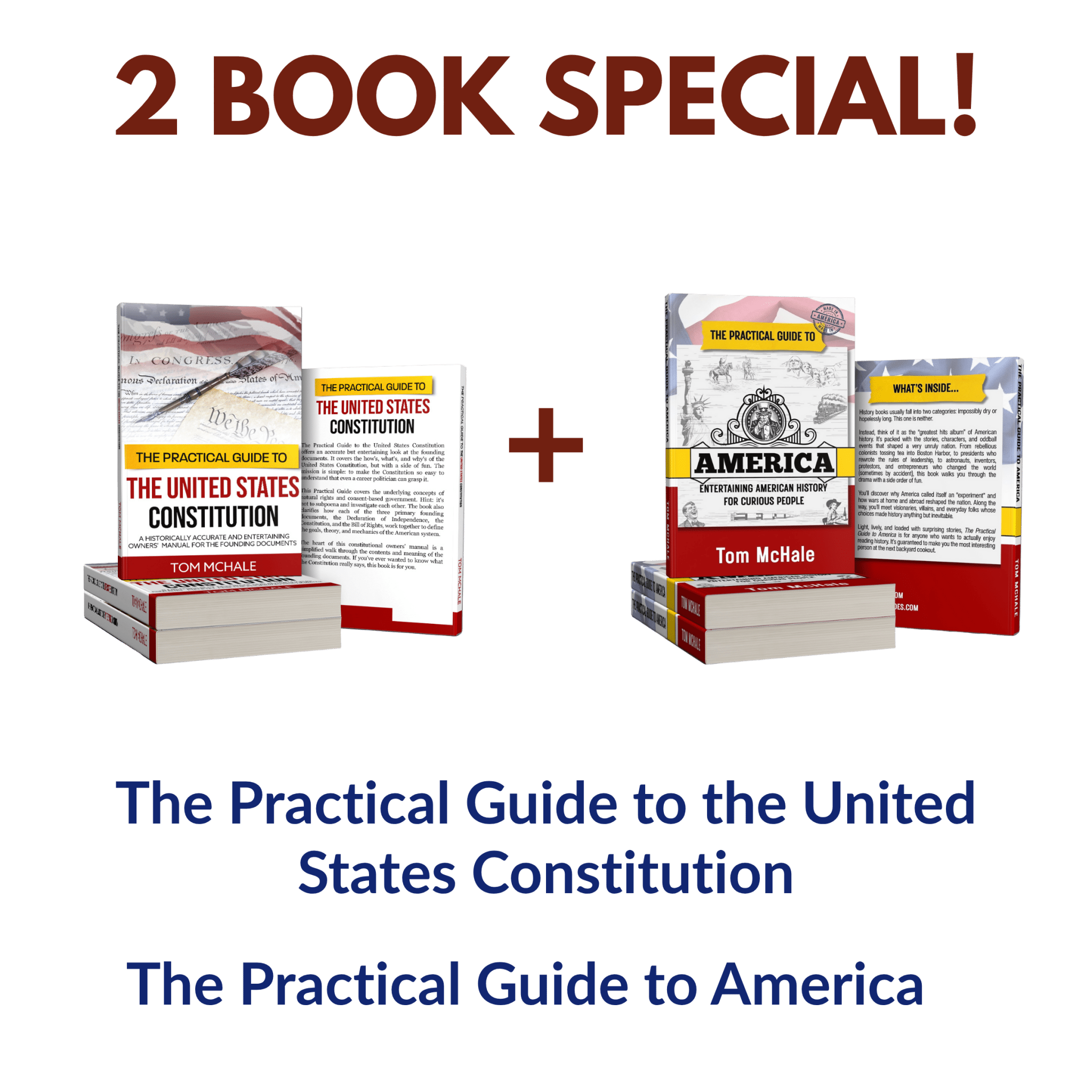 Bundle: Constitution + America - Tom McHale's Practical Guides