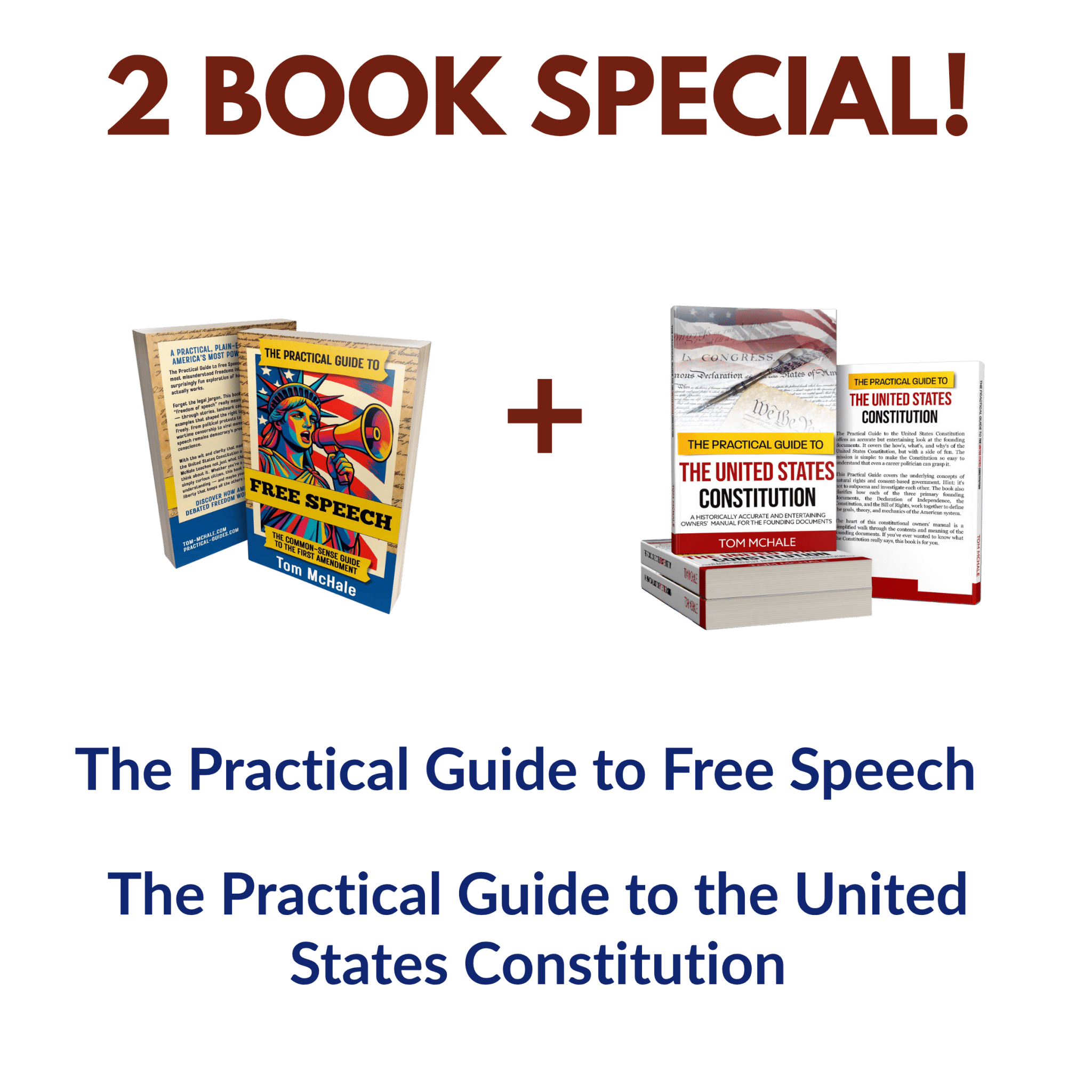 Bundle: Free Speech + Constitution - Tom McHale's Practical Guides