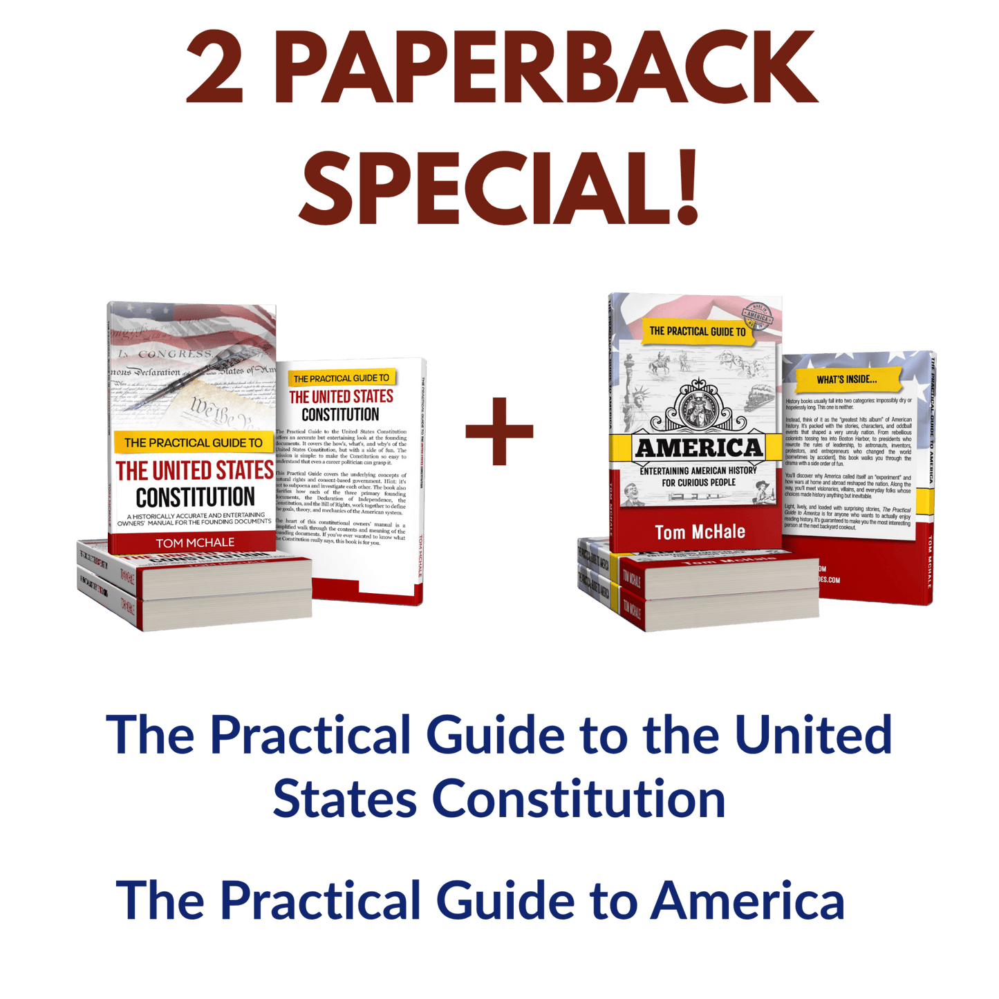 Bundle: Constitution + America - Tom McHale's Practical Guides