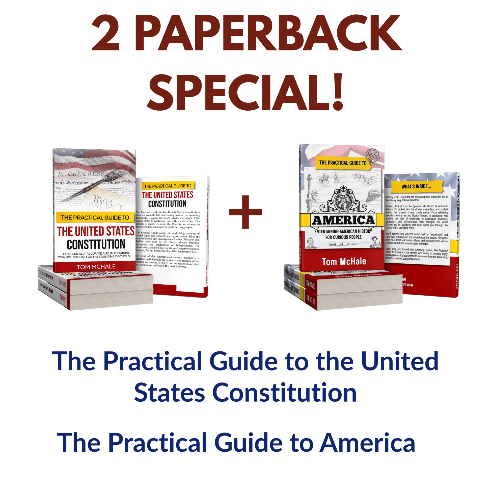 Bundle: Constitution + America - Tom McHale's Practical Guides