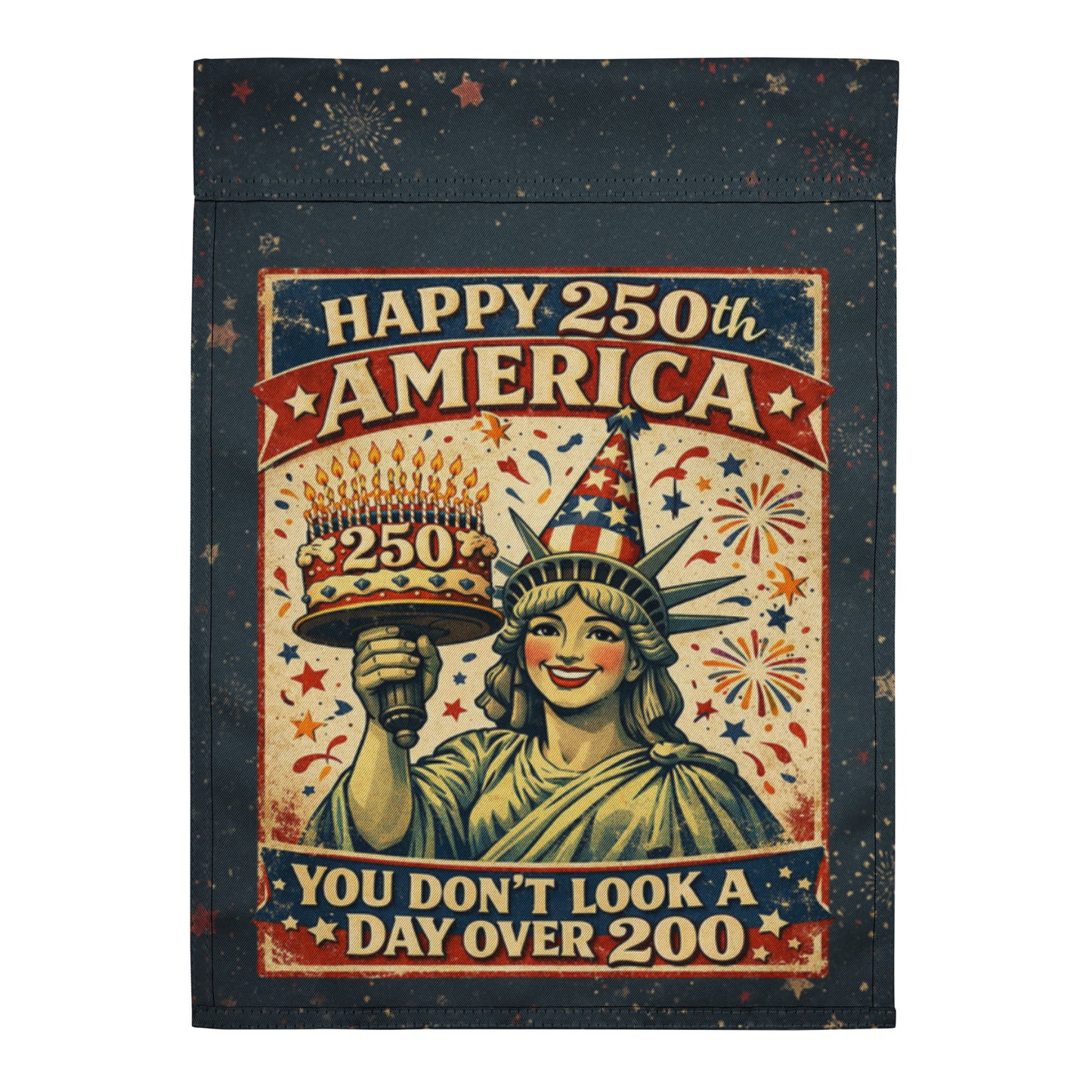 Happy Birthday America Garden flag - Tom McHale's Practical Guides