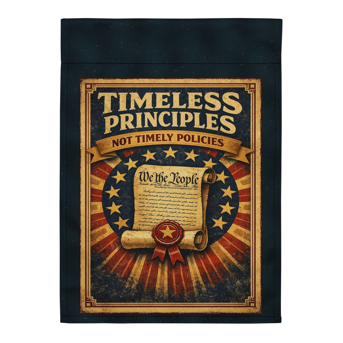 Timeless Principles Garden flag - Tom McHale's Practical Guides