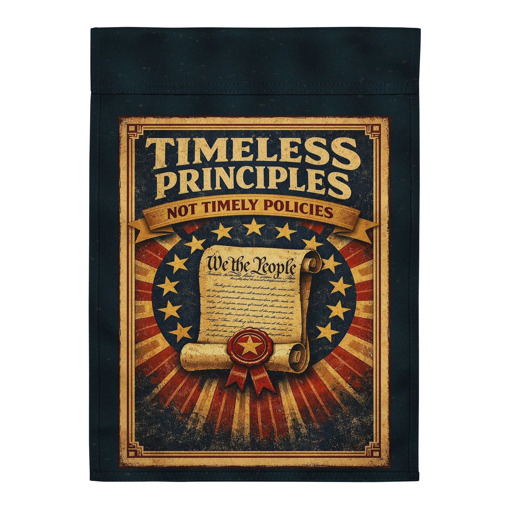 Timeless Principles Garden flag - Tom McHale's Practical Guides