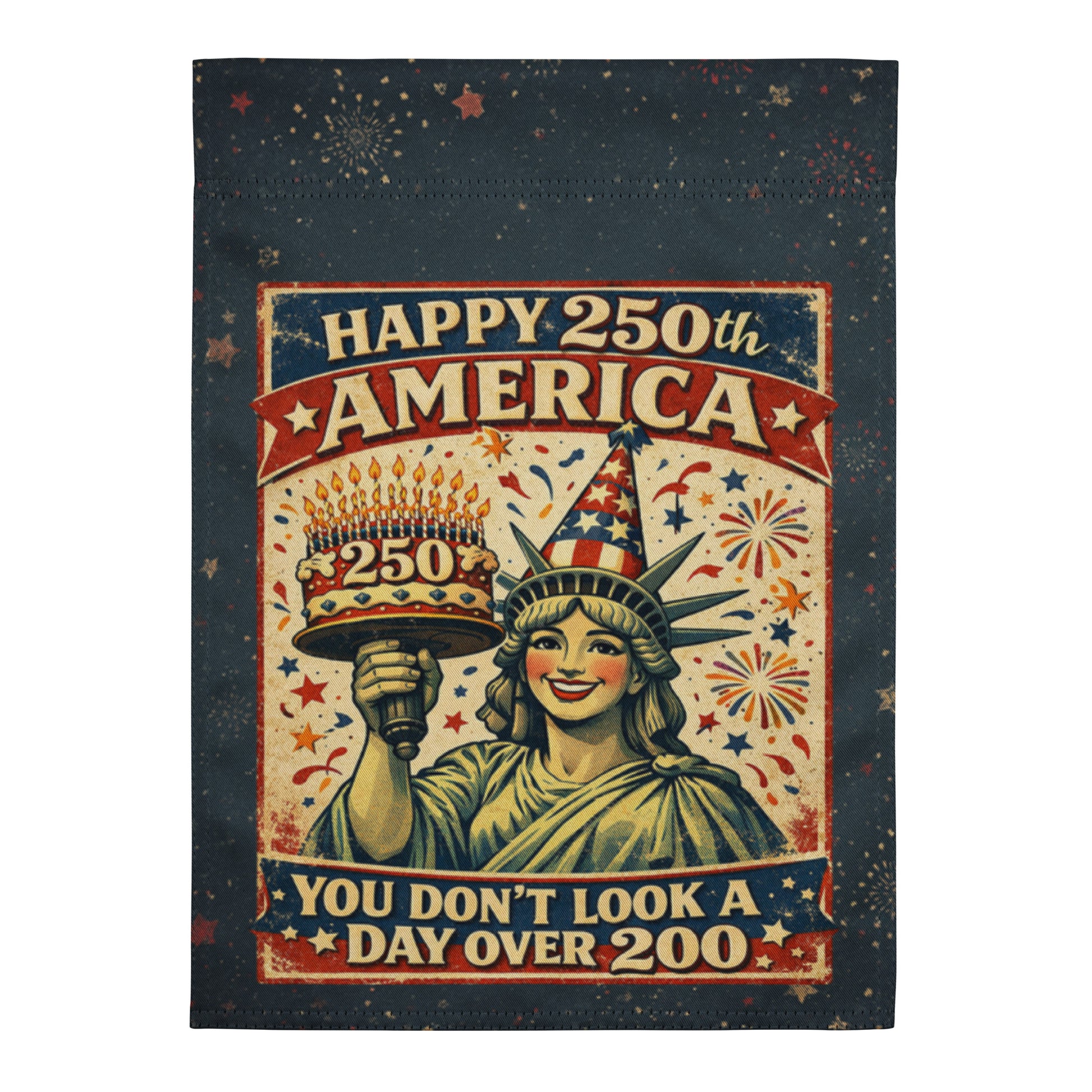 Happy Birthday America Garden flag - Tom McHale's Practical Guides