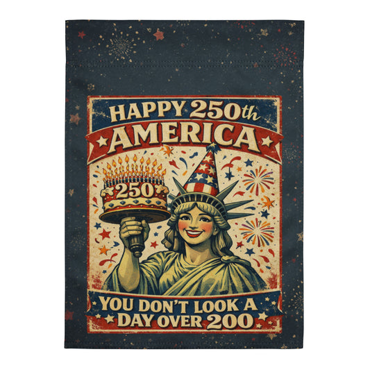 Happy Birthday America Garden flag - Tom McHale's Practical Guides