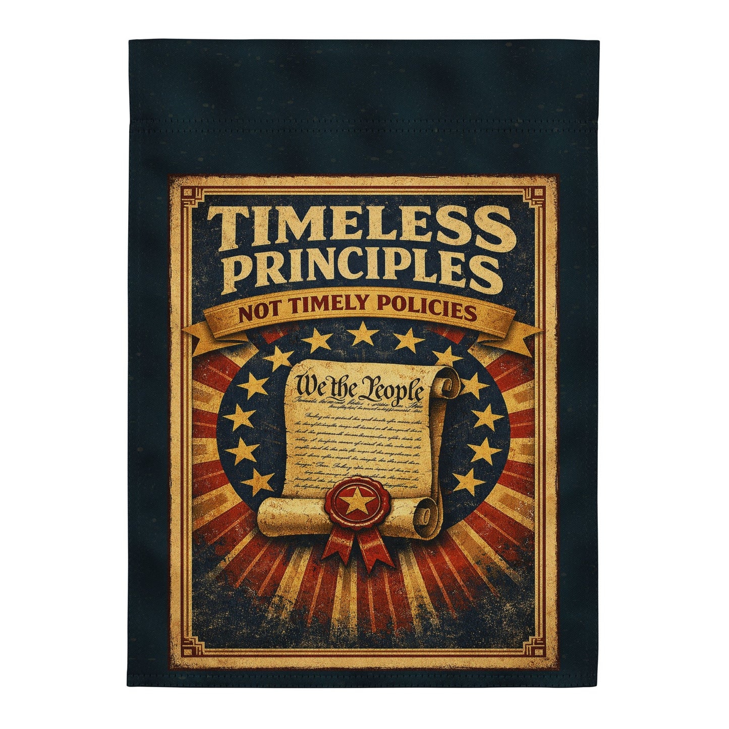 Timeless Principles Garden flag - Tom McHale's Practical Guides