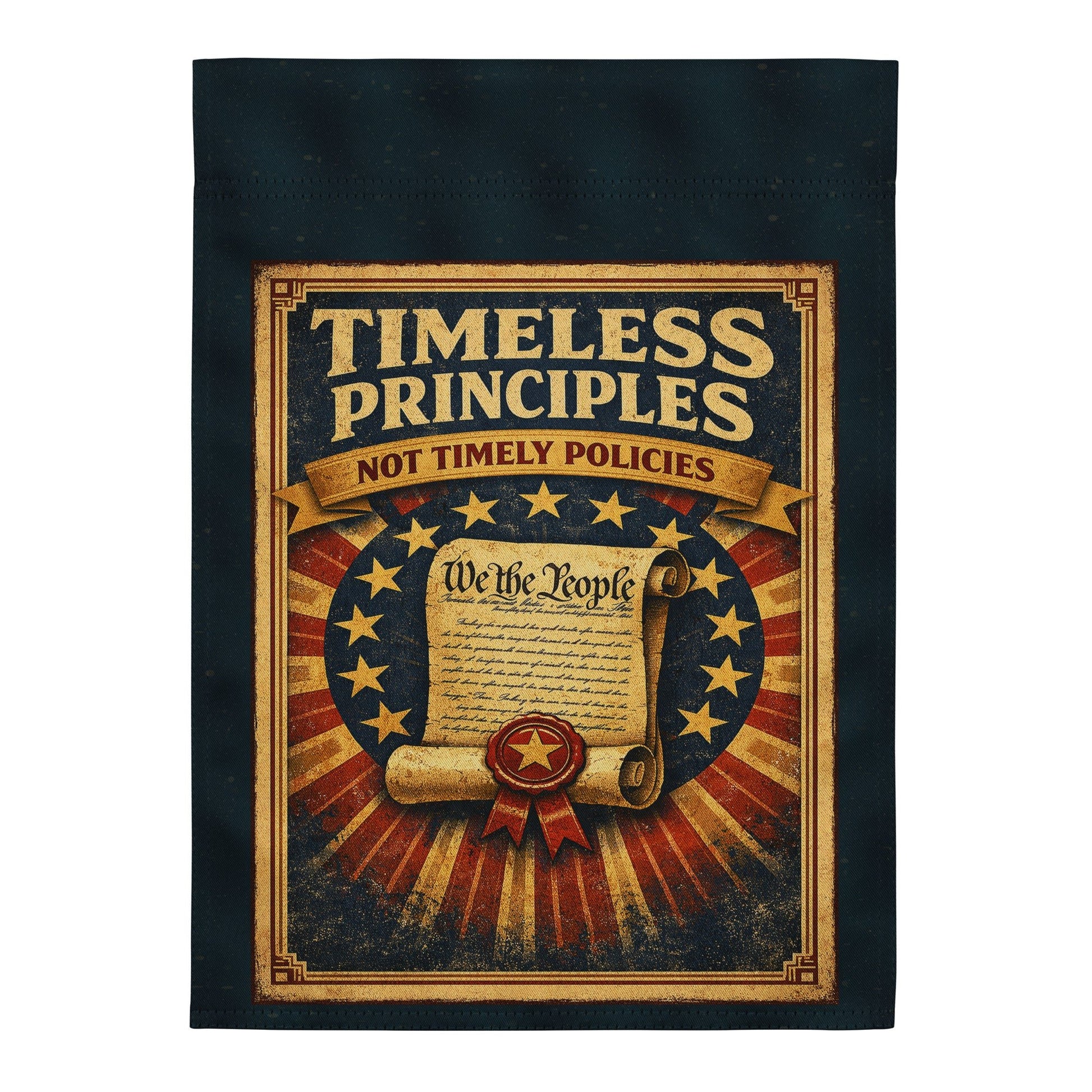 Timeless Principles Garden flag - Tom McHale's Practical Guides