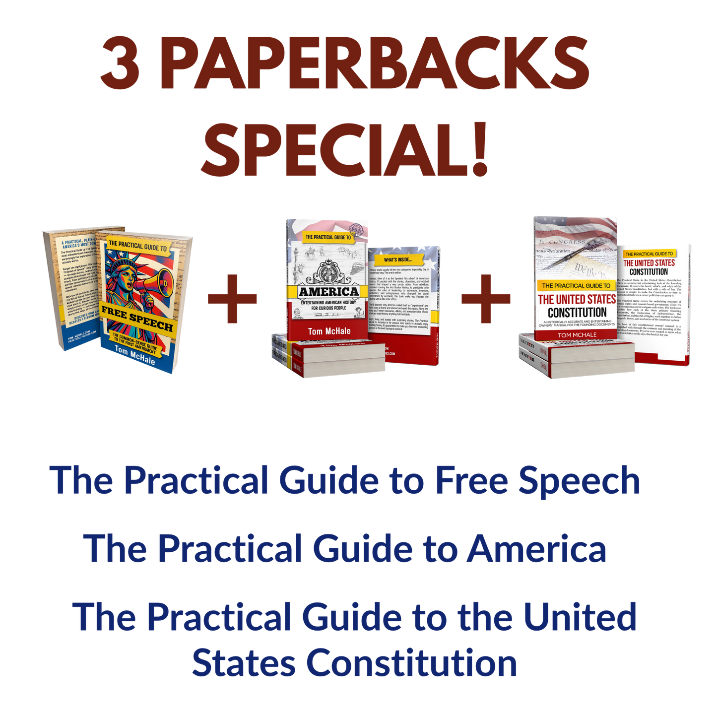 Bundle: Constitution + America + Free Speech