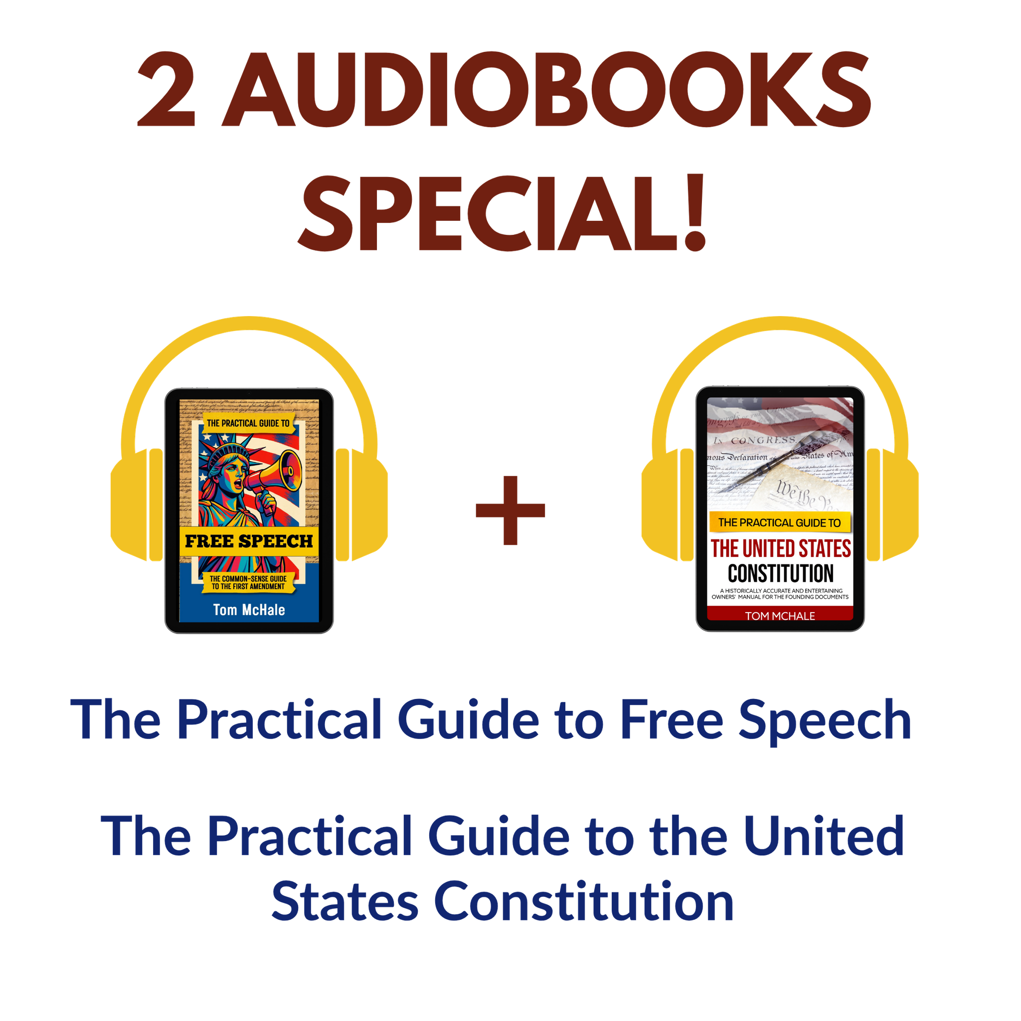 Bundle: Constitution + Free Speech Audiobooks