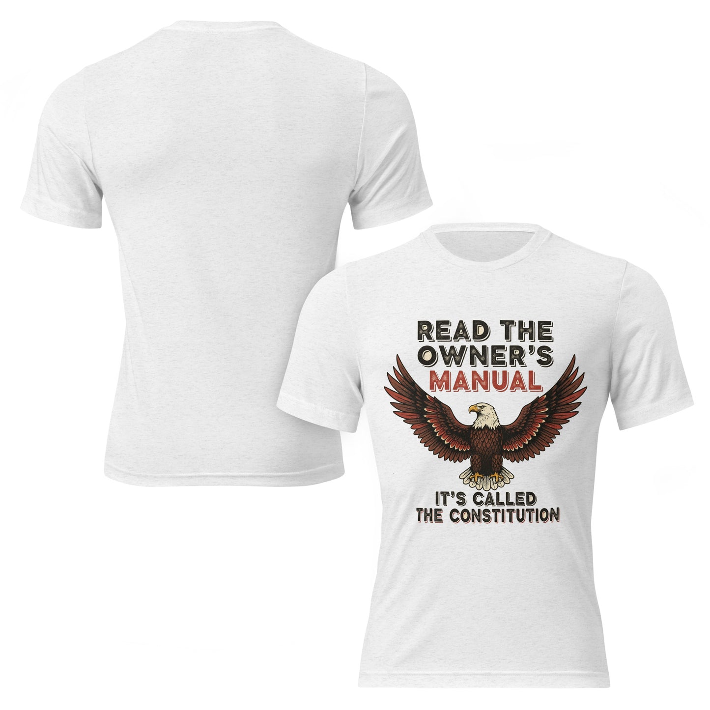 Read the owner's manual vintage eagle tee - Tom McHale's Practical Guides