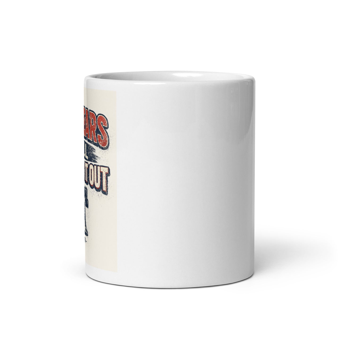 250 Years, Still Figuring It Out White glossy mug - Tom McHale's Practical Guides