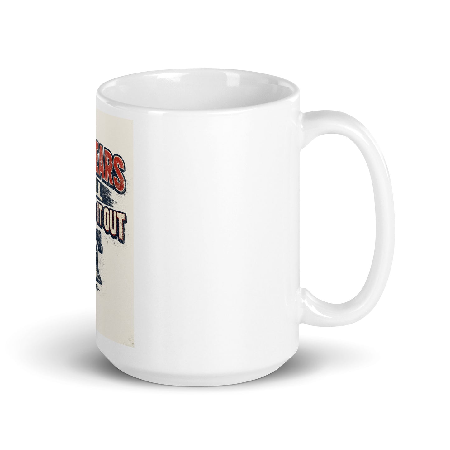 250 Years, Still Figuring It Out White glossy mug - Tom McHale's Practical Guides