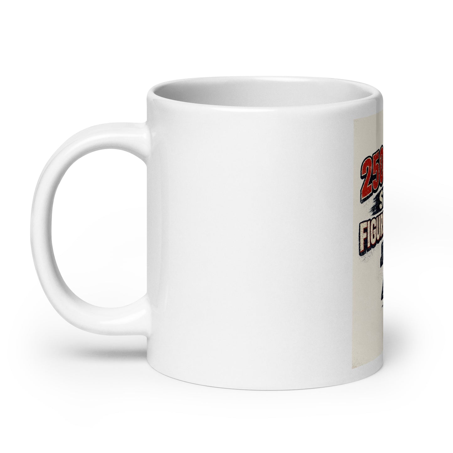 250 Years, Still Figuring It Out White glossy mug - Tom McHale's Practical Guides